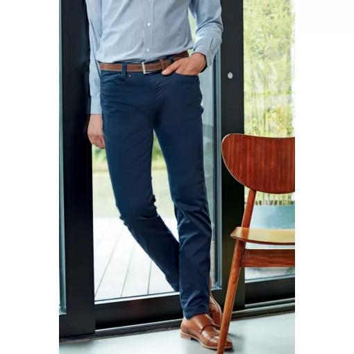 Férfi nadrág Premier PR560 Men S performance Chino Jeans -4XL, Navy