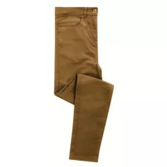 Női nadrág Premier PR570L Ladies performance Chino Jean -S, Camel
