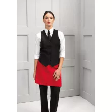 Női Premier PR623 Women S Lined polyester Waistcoat -XXS, Black