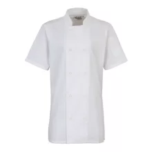 Női kabát Premier PR670 Women S Short Sleeve Chef S Jacket -M, White
