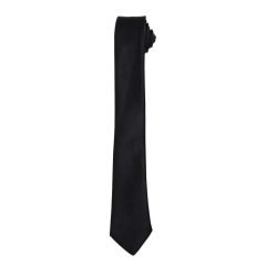 Uniszex Premier PR793 Slim Tie -Egy méret, Black