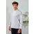 Uniszex kabát Premier PR903 Chef S Long Sleeve Coolchecker Jacket With Mesh Back panel
