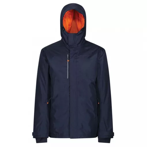 Uniszex kabát Regatta RETRA210 Thermogen Waterproof Heated Jacket -3XL, Navy/Magma