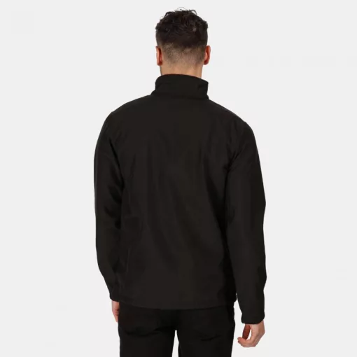 Uniszex kabát Regatta RETRA610 Ablaze 3 Layer printable Softshell Jacket -L, Black/Bla