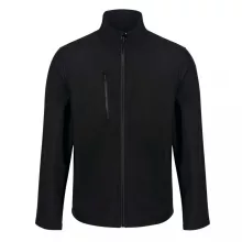 Uniszex kabát Regatta RETRA610 Ablaze 3 Layer printable Softshell Jacket -L, Black/Bla