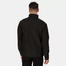 Uniszex kabát Regatta RETRA610 Ablaze 3 Layer printable Softshell Jacket -M, Black/Bla