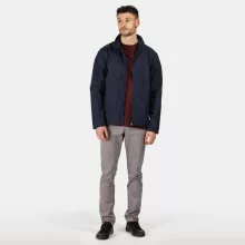 Uniszex kabát Regatta RETRA610 Ablaze 3 Layer printable Softshell Jacket -L, Navy/Navy