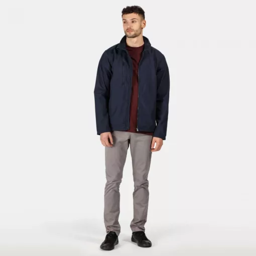 Uniszex kabát Regatta RETRA610 Ablaze 3 Layer printable Softshell Jacket -L, Navy/Navy