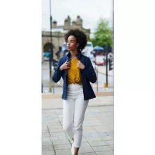 Női kabát Regatta RETRA613 Women S Ablaze 3 Layer printable Softshell Jacket -14, Navy