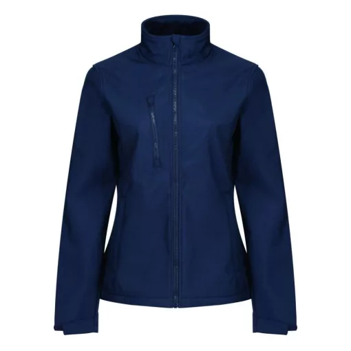 Női kabát Regatta RETRA613 Women S Ablaze 3 Layer printable Softshell Jacket -18, Navy