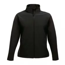 Női Regatta RETRA629 Ablaze Women S printable Softshell -2XL, Black/Classic Red