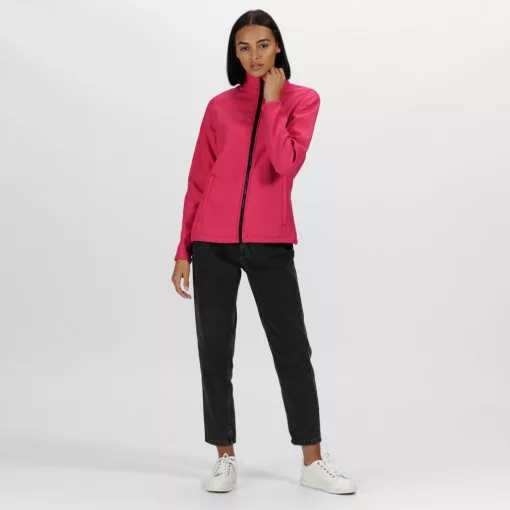 Női Regatta RETRA629 Ablaze Women S printable Softshell -M, Magma/Black