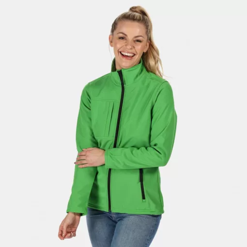 Női Regatta RETRA689 Women S Octagon Ii printable 3 Layer Membrane Softshell -S, Extre