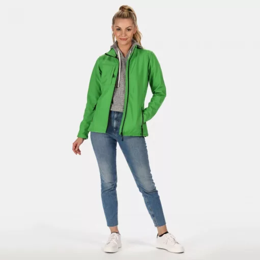 Női Regatta RETRA689 Women S Octagon Ii printable 3 Layer Membrane Softshell -XL, Extr