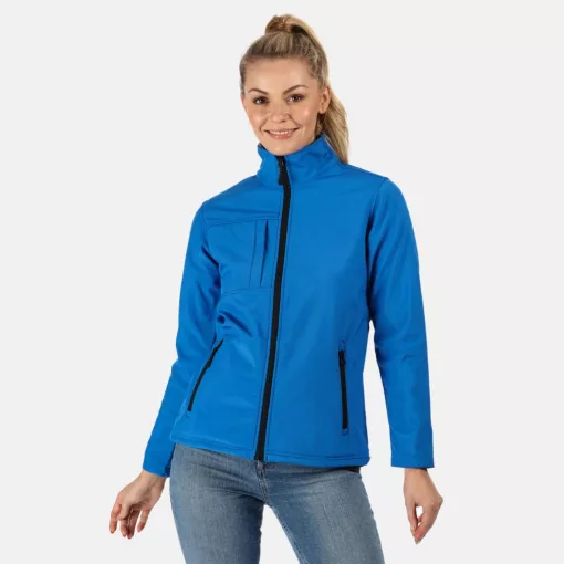 Női Regatta RETRA689 Women S Octagon Ii printable 3 Layer Membrane Softshell -3XL, Nav