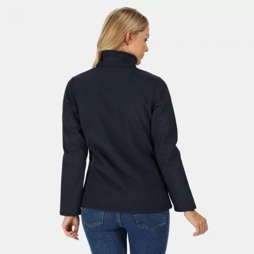 Női Regatta RETRA689 Women S Octagon Ii printable 3 Layer Membrane Softshell -4XL, Nav