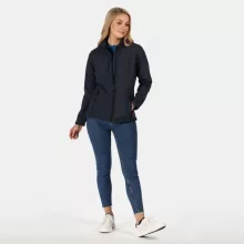 Női Regatta RETRA689 Women S Octagon Ii printable 3 Layer Membrane Softshell -XL, Navy
