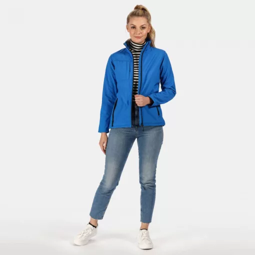 Női Regatta RETRA689 Women S Octagon Ii printable 3 Layer Membrane Softshell -M, Oxfor