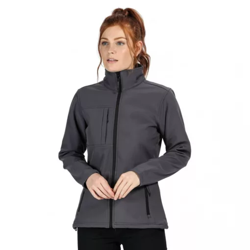 Női Regatta RETRA689 Women S Octagon Ii printable 3 Layer Membrane Softshell -L, Seal 