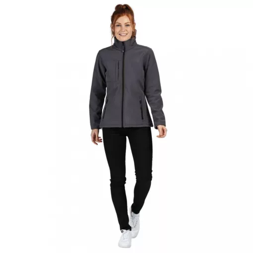 Női Regatta RETRA689 Women S Octagon Ii printable 3 Layer Membrane Softshell -S, Seal 
