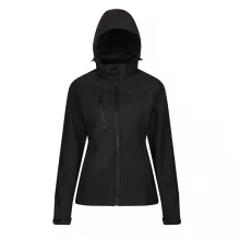 Női kabát Regatta RETRA702 Women S venturer 3 Layer Hooded printable Softshell Jacket 