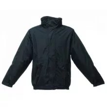 Uniszex kabát Regatta RETRW297 Dover Fleece Lined Bomber Jacket -L, Black/Ash