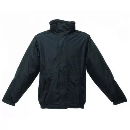 Uniszex kabát Regatta RETRW297 Dover Fleece Lined Bomber Jacket -M, Black/Ash