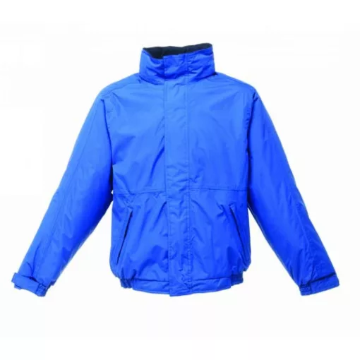 Uniszex kabát Regatta RETRW297 Dover Fleece Lined Bomber Jacket -L, Royal Blue/Navy
