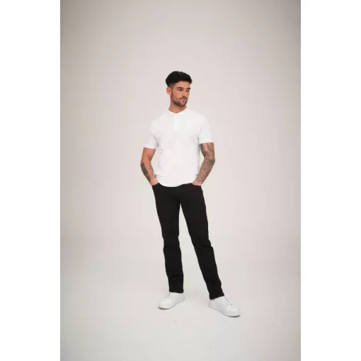 Férfi nadrág So Denim SD001 Leo Straight Jeans -30-L, Black