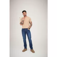 Férfi nadrág So Denim SD001 Leo Straight Jeans -34-L, Dark Blue Wash