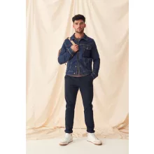 Férfi nadrág So Denim SD020 Adam Slim Chinos -28-L, Navy