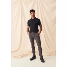 Férfi nadrág So Denim SD020 Adam Slim Chinos -34-L, Slate