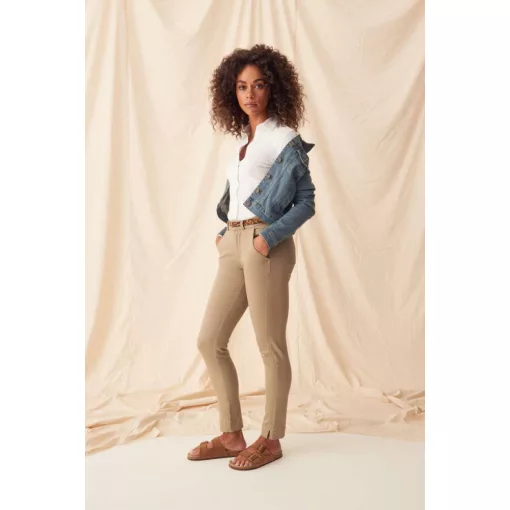 Női nadrág So Denim SD025 Lily Skinny Chinos -8-R, Black