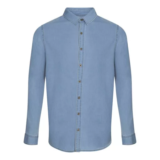 Férfi ing So Denim SD040 Jack Denim Shirt -S, Light Blue