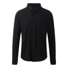 Férfi ing So Denim SD042 Oscar Knitted Shirt -2XL, Black