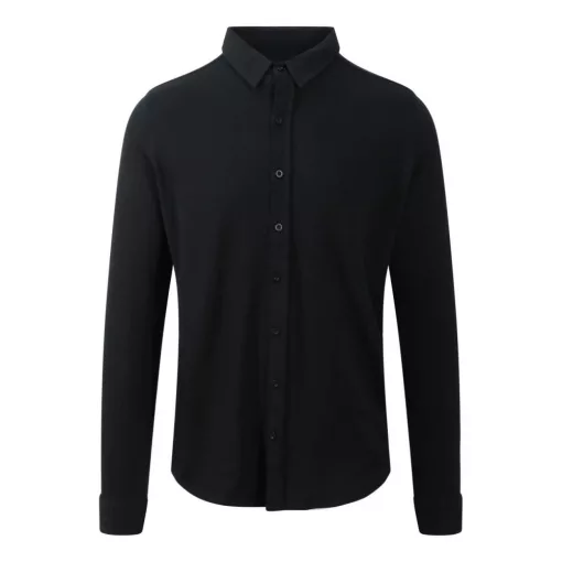 Férfi ing So Denim SD042 Oscar Knitted Shirt -2XL, Black