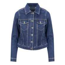Női kabát So Denim SD065 Olivia Denim Jacket -XS, Dark Blue Wash