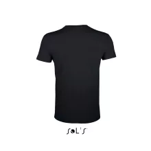 Férfi póló SOL S SO00553 Sol S Regent Fit - Környakú Testhezálló póló -2XL, Deep Black