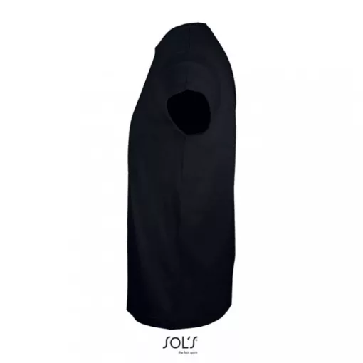 Férfi póló SOL S SO00553 Sol S Regent Fit - Környakú Testhezálló póló -S, Deep Black
