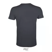 Férfi póló SOL S SO00553 Sol S Regent Fit - Környakú Testhezálló póló -M, Dark Grey