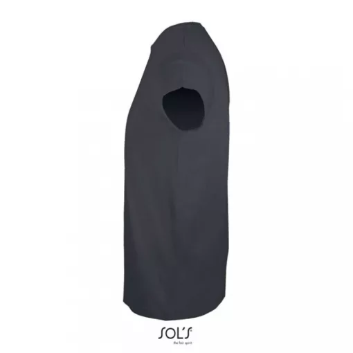 Férfi póló SOL S SO00553 Sol S Regent Fit - Környakú Testhezálló póló -S, Dark Grey