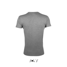 Férfi póló SOL S SO00553 Sol S Regent Fit - Környakú Testhezálló póló -L, Grey Melange