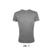 Férfi póló SOL S SO00553 Sol S Regent Fit - Környakú Testhezálló póló -XL, Grey Melang