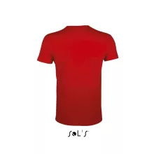 Férfi póló SOL S SO00553 Sol S Regent Fit - Környakú Testhezálló póló -S, Red