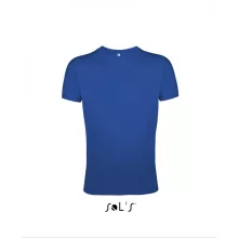 Férfi póló SOL S SO00553 Sol S Regent Fit - Környakú Testhezálló póló -L, Royal Blue