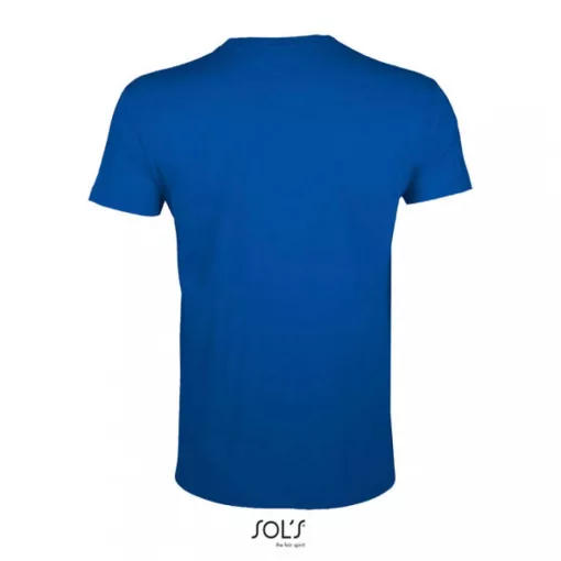 Férfi póló SOL S SO00553 Sol S Regent Fit - Környakú Testhezálló póló -L, Royal Blue