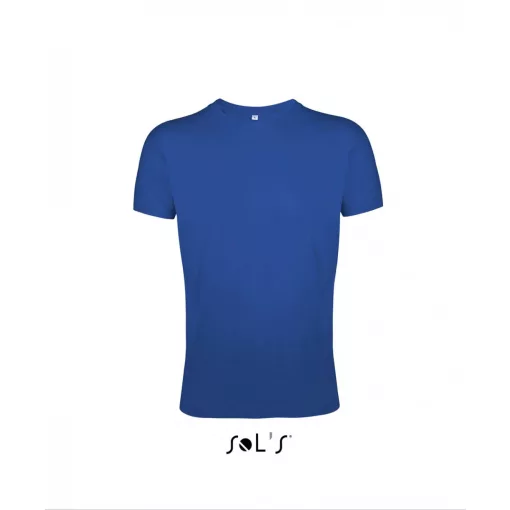 Férfi póló SOL S SO00553 Sol S Regent Fit - Környakú Testhezálló póló -S, Royal Blue