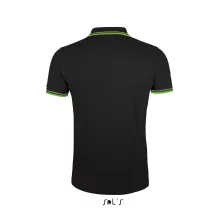 Férfi galléros póló SOL S SO00577 Sol S pasadena Men - polo Shirt -2XL, Black/Lime
