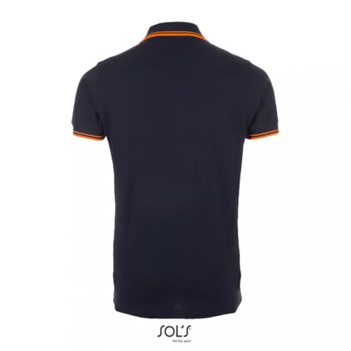 Férfi galléros póló SOL S SO00577 Sol S pasadena Men - polo Shirt -3XL, French Navy/Ne
