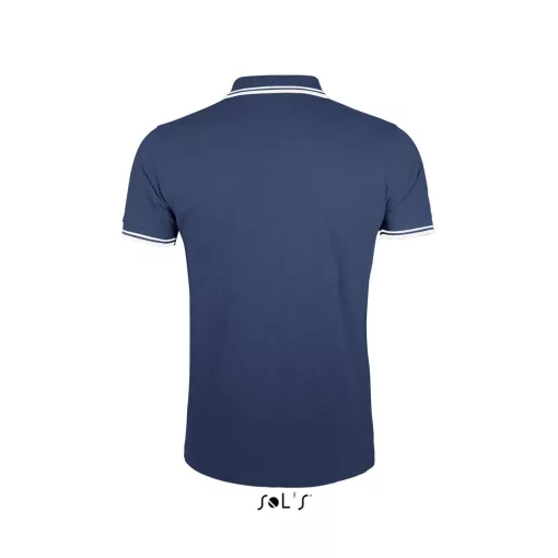 Férfi galléros póló SOL S SO00577 Sol S pasadena Men - polo Shirt -2XL, French Navy/Wh